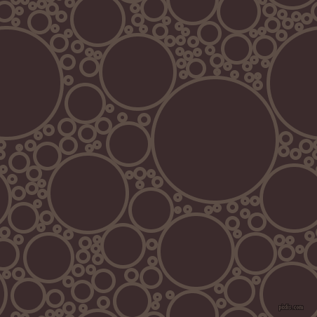 bubbles, circles, sponge, big, medium, small, 5 pixel line width, Saddle and Havana circles bubbles sponge soap seamless tileable