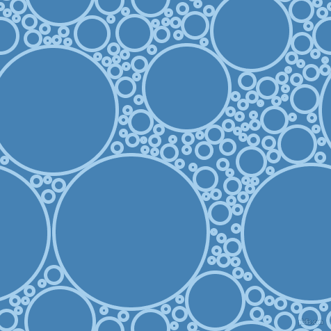 bubbles, circles, sponge, big, medium, small, 5 pixel line width, Sail and Steel Blue circles bubbles sponge soap seamless tileable