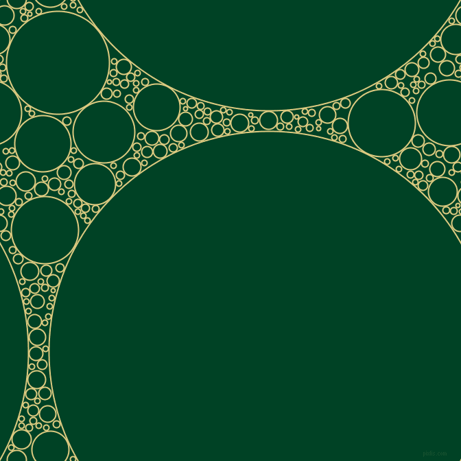 bubbles, circles, sponge, big, medium, small, 2 pixel line width, Sandwisp and British Racing Green circles bubbles sponge soap seamless tileable