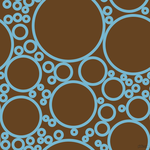 bubbles, circles, sponge, big, medium, small, 9 pixel line width, Seagull and Dark Brown circles bubbles sponge soap seamless tileable