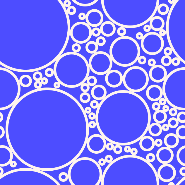 bubbles, circles, sponge, big, medium, small, 9 pixel line width, Seashell and Neon Blue circles bubbles sponge soap seamless tileable