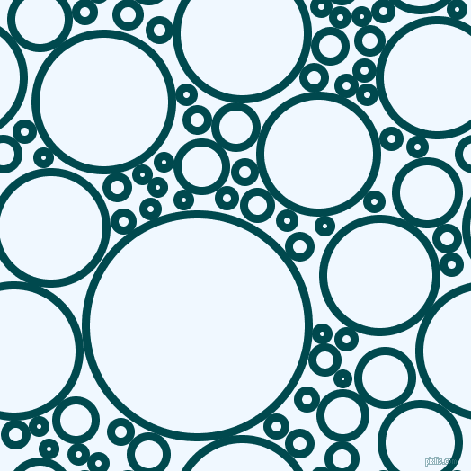 bubbles, circles, sponge, big, medium, small, 9 pixel line width, Sherpa Blue and Alice Blue circles bubbles sponge soap seamless tileable