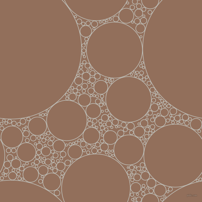 bubbles, circles, sponge, big, medium, small, 2 pixel line width, Silver Sand and Beaver circles bubbles sponge soap seamless tileable