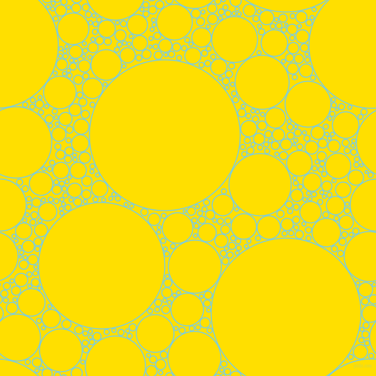 bubbles, circles, sponge, big, medium, small, 2 pixel line width, Spray and Golden Yellow circles bubbles sponge soap seamless tileable