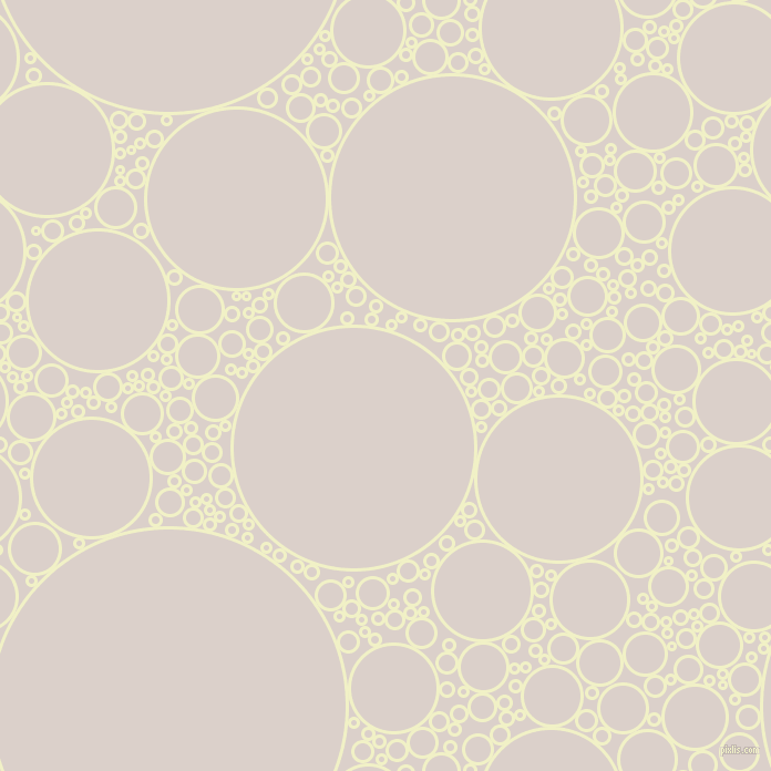 bubbles, circles, sponge, big, medium, small, 3 pixel line width, Spring Sun and Swiss Coffee circles bubbles sponge soap seamless tileable