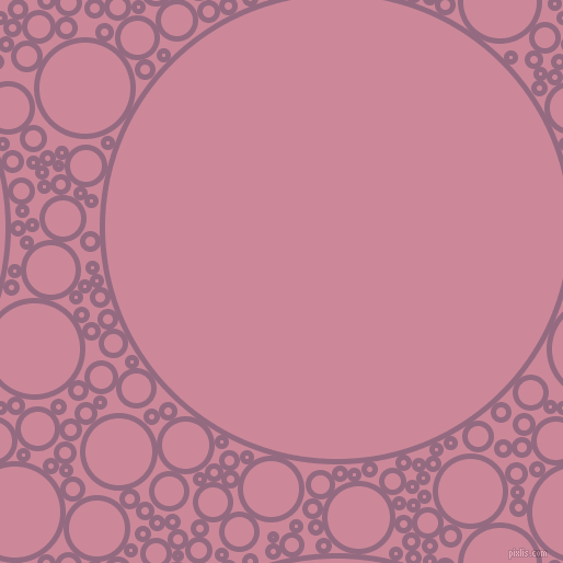 bubbles, circles, sponge, big, medium, small, 5 pixel line width, Strikemaster and Puce circles bubbles sponge soap seamless tileable