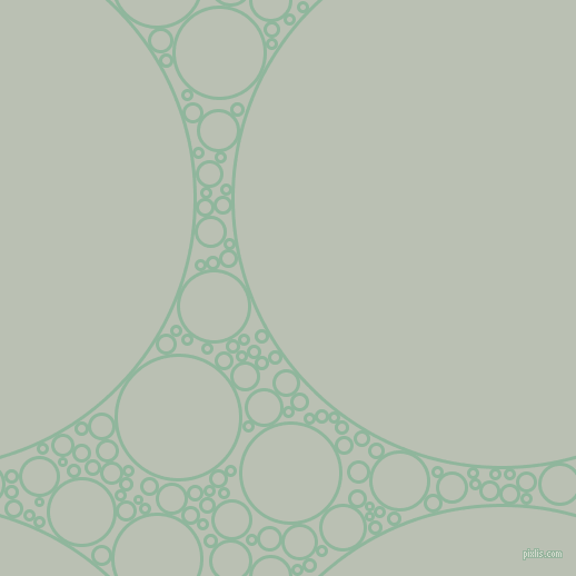 bubbles, circles, sponge, big, medium, small, 3 pixel line width, Summer Green and Tasman circles bubbles sponge soap seamless tileable
