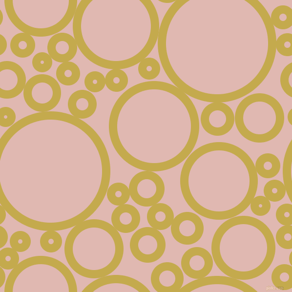 bubbles, circles, sponge, big, medium, small, 17 pixel line width, Sundance and Cavern Pink circles bubbles sponge soap seamless tileable