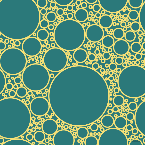 bubbles, circles, sponge, big, medium, small, 5 pixel line width, Sweet Corn and Atoll circles bubbles sponge soap seamless tileable