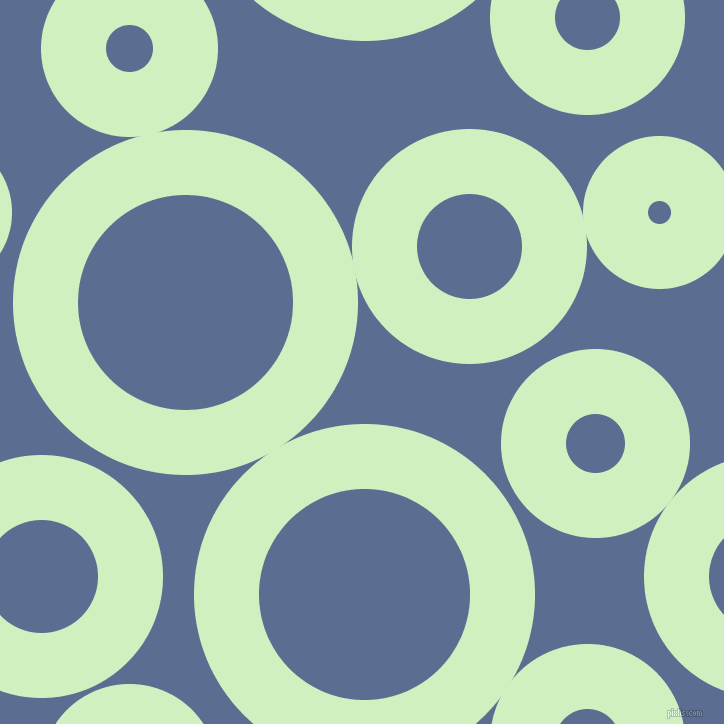 bubbles, circles, sponge, big, medium, small, 65 pixel line width, Tea Green and Waikawa Grey circles bubbles sponge soap seamless tileable