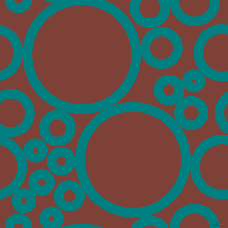 bubbles, circles, sponge, big, medium, small, 33 pixel line width, Teal and Red Robin circles bubbles sponge soap seamless tileable