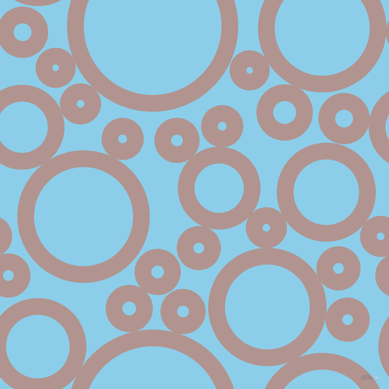 bubbles, circles, sponge, big, medium, small, 33 pixel line width, Thatch and Anakiwa circles bubbles sponge soap seamless tileable