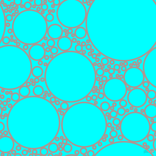 bubbles, circles, sponge, big, medium, small, 5 pixel line width, Thatch and Aqua circles bubbles sponge soap seamless tileable