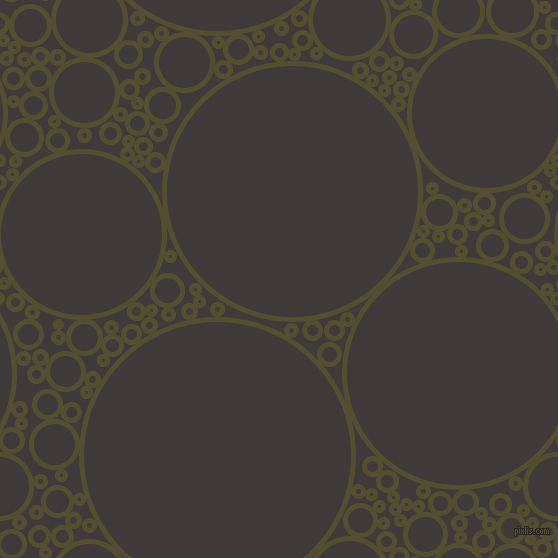 bubbles, circles, sponge, big, medium, small, 5 pixel line width, Thatch Green and Eclipse circles bubbles sponge soap seamless tileable