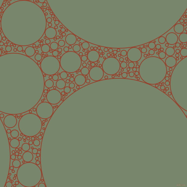 bubbles, circles, sponge, big, medium, small, 3 pixel line width, Tia Maria and Camouflage Green circles bubbles sponge soap seamless tileable