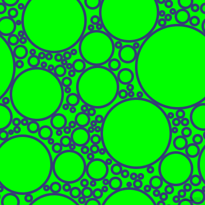 bubbles, circles, sponge, big, medium, small, 5 pixel line width, Torea Bay and Lime circles bubbles sponge soap seamless tileable