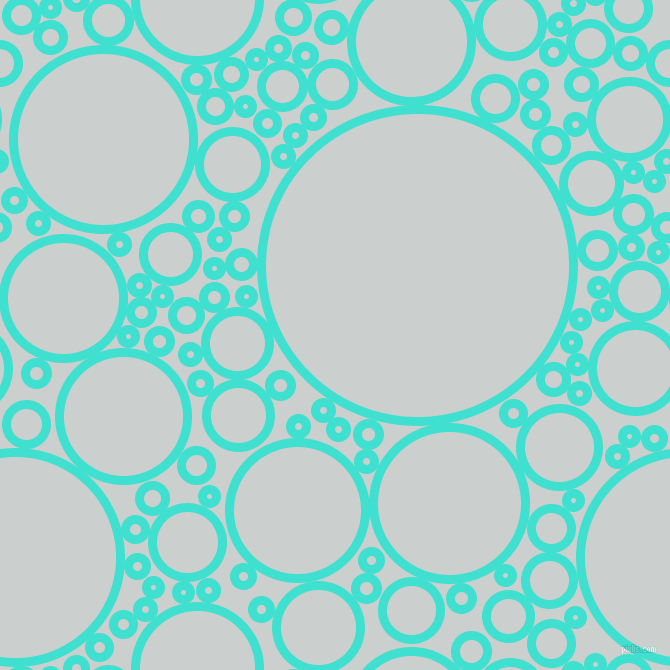 bubbles, circles, sponge, big, medium, small, 9 pixel line width, Turquoise and Geyser circles bubbles sponge soap seamless tileable