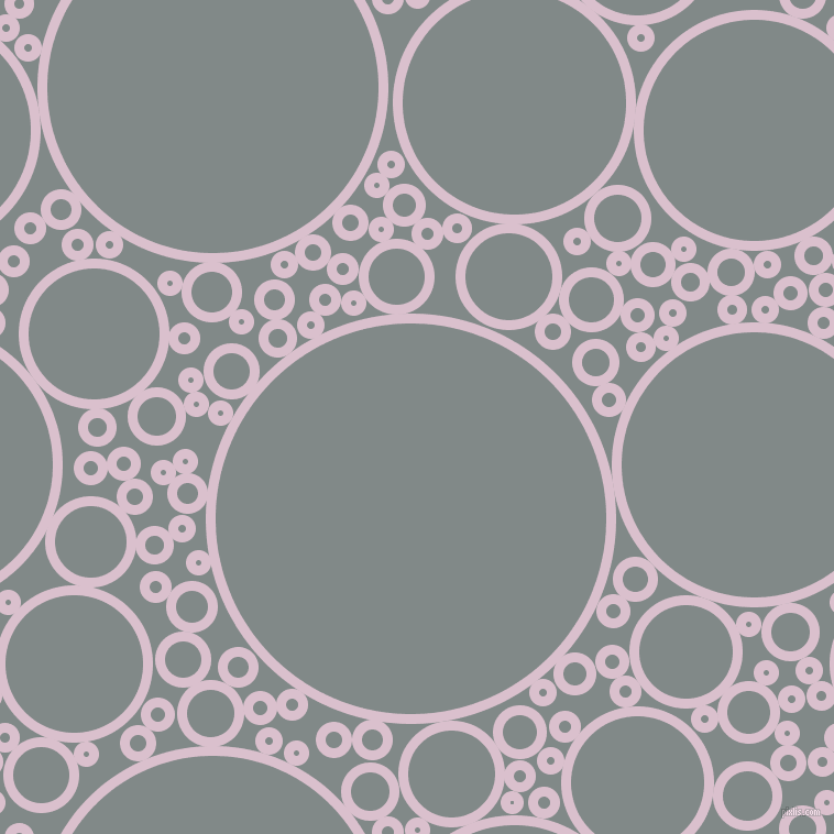 bubbles, circles, sponge, big, medium, small, 9 pixel line width, Twilight and Oslo Grey circles bubbles sponge soap seamless tileable