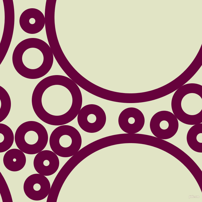 bubbles, circles, sponge, big, medium, small, 33 pixel line width, Tyrian Purple and Frost circles bubbles sponge soap seamless tileable