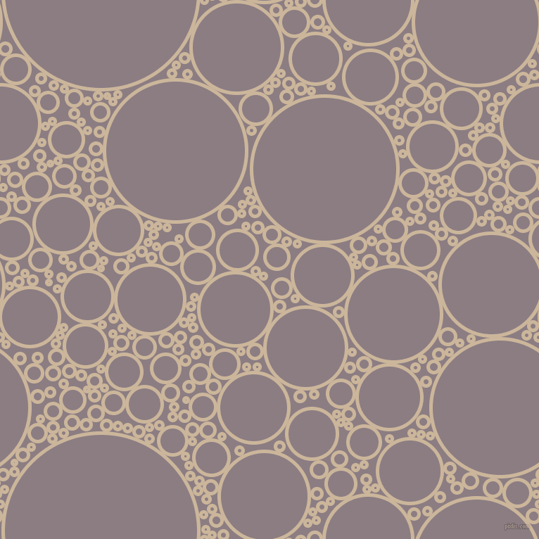 bubbles, circles, sponge, big, medium, small, 5 pixel line width, Vanilla and Venus circles bubbles sponge soap seamless tileable