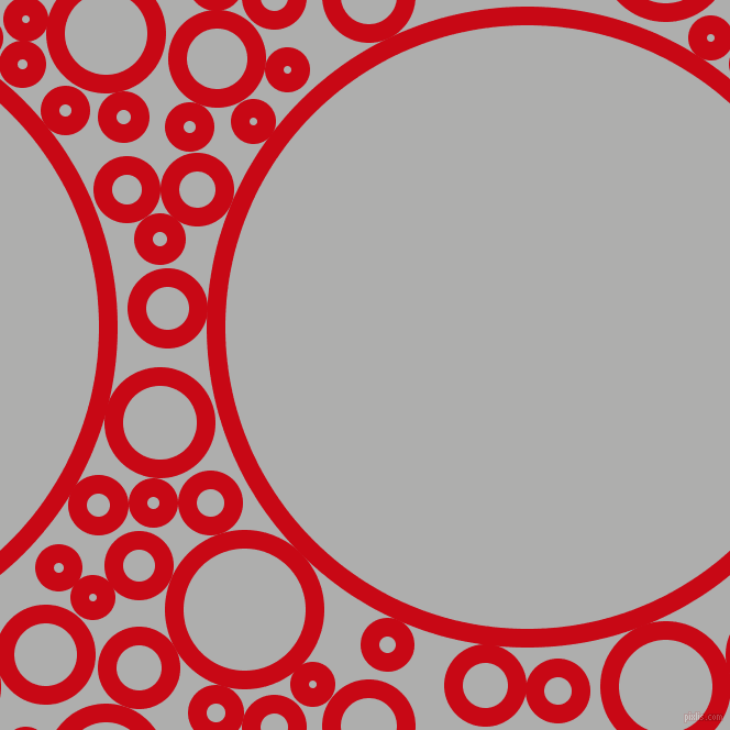 bubbles, circles, sponge, big, medium, small, 17 pixel line width, Venetian Red and Bombay circles bubbles sponge soap seamless tileable