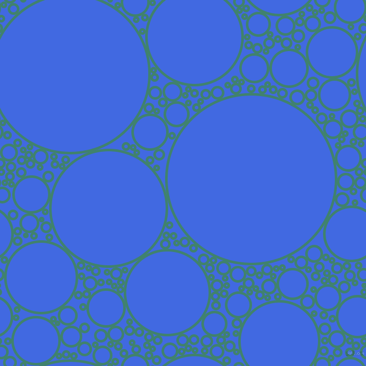 bubbles, circles, sponge, big, medium, small, 5 pixel line width, Viridian and Royal Blue circles bubbles sponge soap seamless tileable