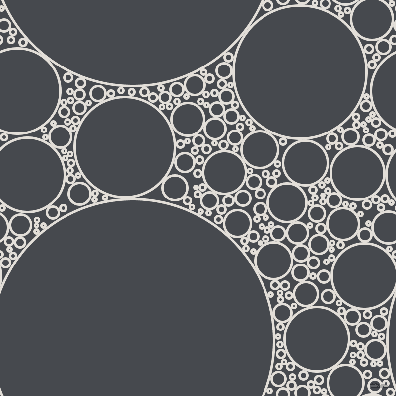 bubbles, circles, sponge, big, medium, small, 5 pixel line width, Vista White and Tuna circles bubbles sponge soap seamless tileable
