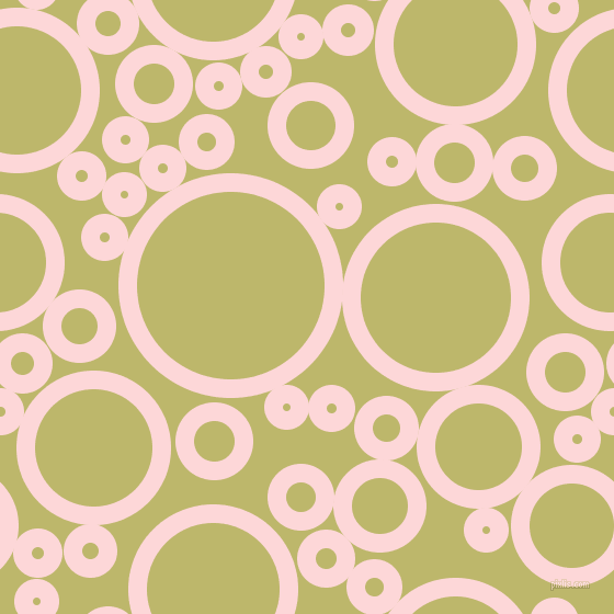 bubbles, circles, sponge, big, medium, small, 17 pixel line width, We Peep and Dark Khaki circles bubbles sponge soap seamless tileable