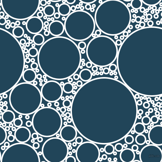 bubbles, circles, sponge, big, medium, small, 5 pixel line width, White and Astronaut Blue circles bubbles sponge soap seamless tileable