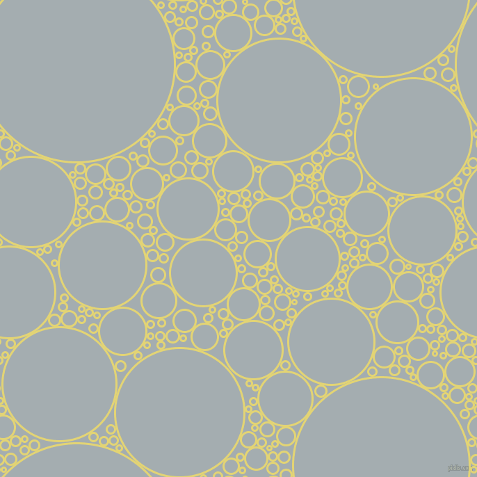 bubbles, circles, sponge, big, medium, small, 3 pixel line width, Wild Rice and Gull Grey circles bubbles sponge soap seamless tileable