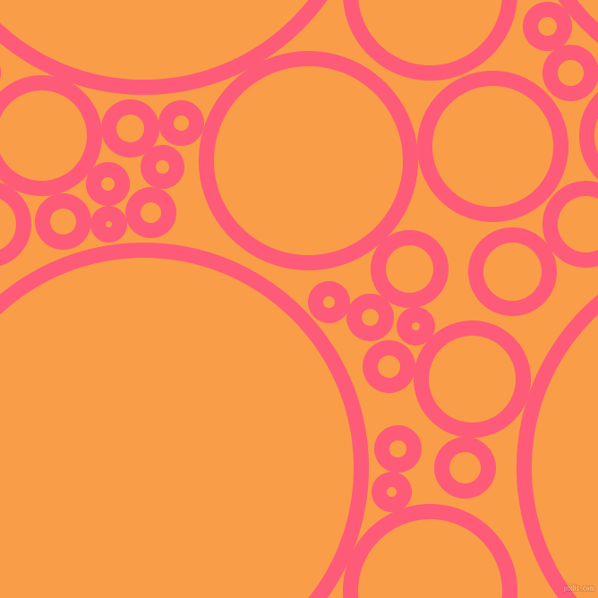 bubbles, circles, sponge, big, medium, small, 17 pixel line width, Wild Watermelon and Sunshade circles bubbles sponge soap seamless tileable