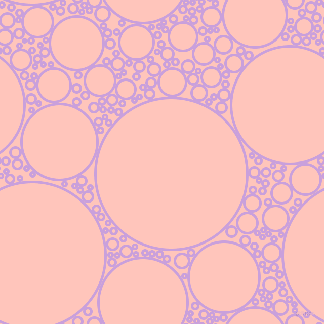 bubbles, circles, sponge, big, medium, small, 5 pixel line width, Wisteria and Your Pink circles bubbles sponge soap seamless tileable