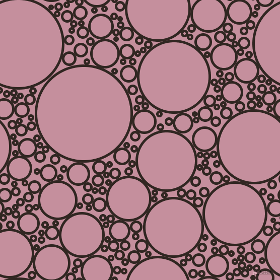 bubbles, circles, sponge, big, medium, small, 5 pixel line width, Wood Bark and Viola circles bubbles sponge soap seamless tileable