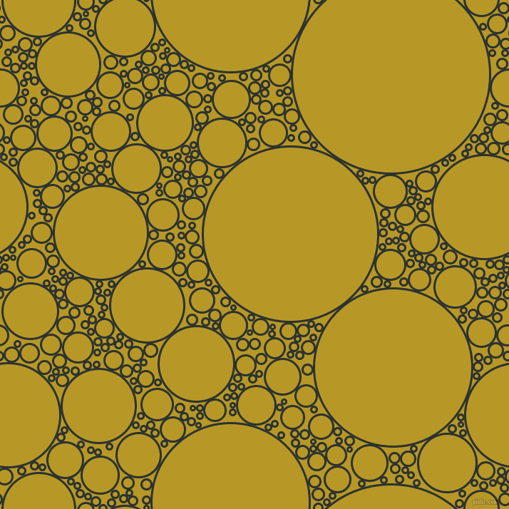 bubbles, circles, sponge, big, medium, small, 3 pixel line width, Woodsmoke and Sahara circles bubbles sponge soap seamless tileable