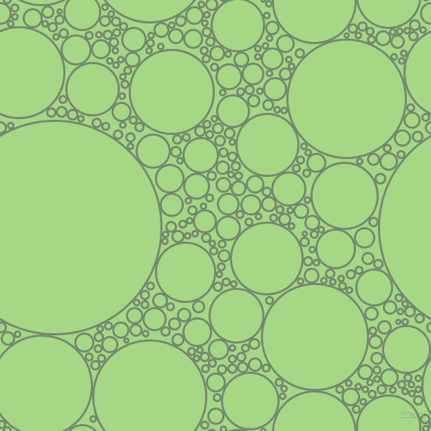 bubbles, circles, sponge, big, medium, small, 3 pixel line width, Xanadu and Feijoa circles bubbles sponge soap seamless tileable