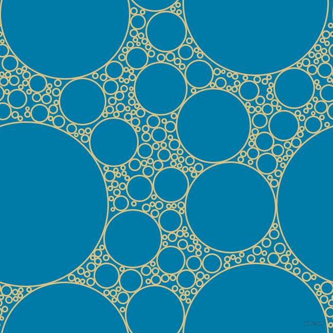 bubbles, circles, sponge, big, medium, small, 3 pixel line width, Zombie and Cerulean circles bubbles sponge soap seamless tileable