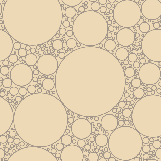 bubbles, circles, sponge, big, medium, small, 3 pixel line width, Zorba and Champagne circles bubbles sponge soap seamless tileable