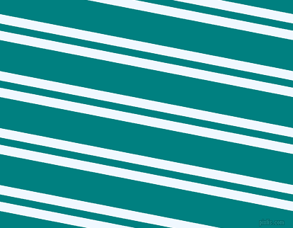 169 degree angles dual stripes lines, 13 pixel lines width, 10 and 43 pixels line spacing, Alice Blue and Teal dual two line striped seamless tileable