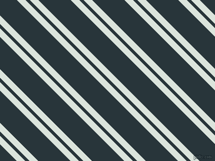 135 degree angle dual striped lines, 12 pixel lines width, 6 and 45 pixel line spacing, Aqua Squeeze and Oxford Blue dual two line striped seamless tileable
