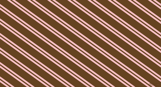 144 degree angles dual stripe line, 6 pixel line width, 4 and 25 pixels line spacing, Azalea and Dark Brown dual two line striped seamless tileable