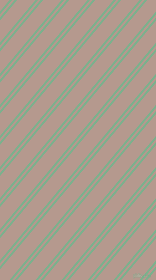 50 degree angles dual stripe lines, 4 pixel lines width, 4 and 29 pixels line spacing, Bay Leaf and Del Rio dual two line striped seamless tileable
