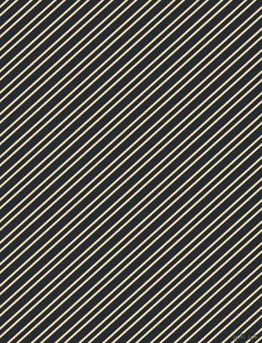 42 degree angle dual striped line, 3 pixel line width, 6 and 11 pixel line spacing, Beeswax and Blue Charcoal dual two line striped seamless tileable