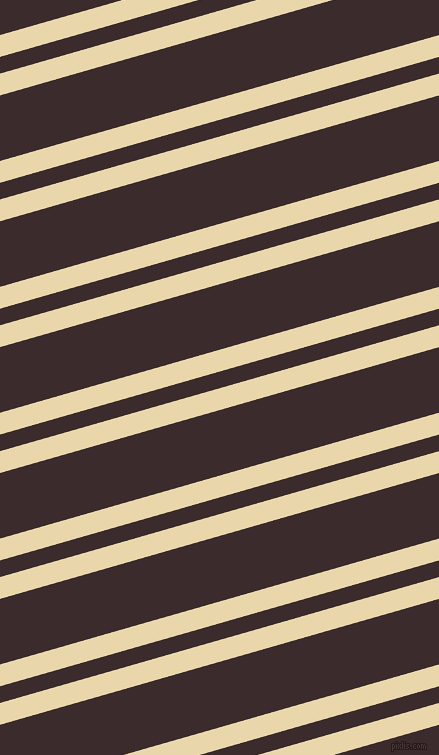 16 degree angles dual stripe lines, 21 pixel lines width, 16 and 63 pixels line spacing, Beeswax and Havana dual two line striped seamless tileable