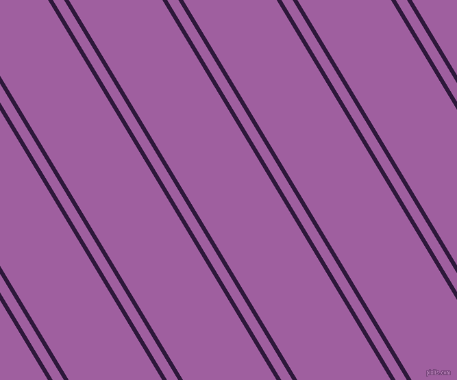 121 degree angle dual stripes line, 6 pixel line width, 14 and 117 pixel line spacing, Blackcurrant and Violet Blue dual two line striped seamless tileable