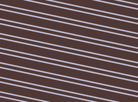 168 degree angle dual striped line, 6 pixel line width, 12 and 33 pixel line spacing, Blue Haze and Cocoa Bean dual two line striped seamless tileable