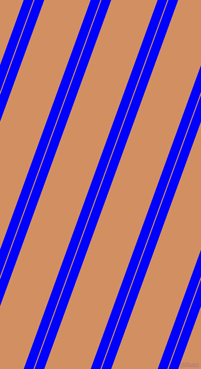 70 degree angles dual striped lines, 18 pixel lines width, 2 and 86 pixels line spacing, Blue and Whiskey dual two line striped seamless tileable