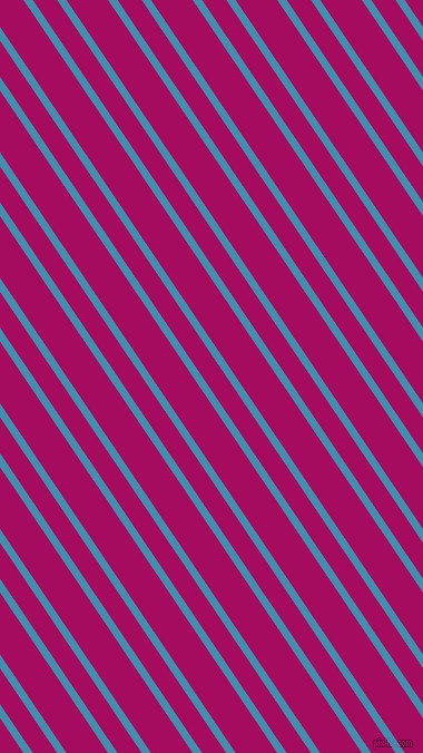 124 degree angles dual stripe line, 7 pixel line width, 18 and 31 pixels line spacing, Boston Blue and Jazzberry Jam dual two line striped seamless tileable