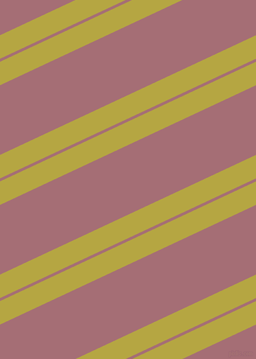 25 degree angles dual stripe lines, 31 pixel lines width, 4 and 92 pixels line spacing, Brass and Turkish Rose dual two line striped seamless tileable