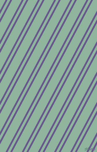 62 degree angles dual stripe line, 6 pixel line width, 8 and 29 pixels line spacing, Butterfly Bush and Summer Green dual two line striped seamless tileable