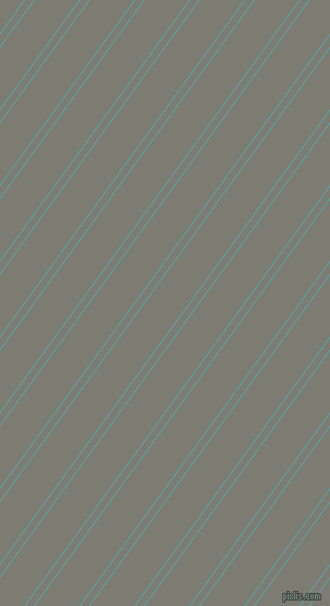 54 degree angles dual stripe line, 1 pixel line width, 6 and 33 pixels line spacing, Cadet Blue and Tapa dual two line striped seamless tileable